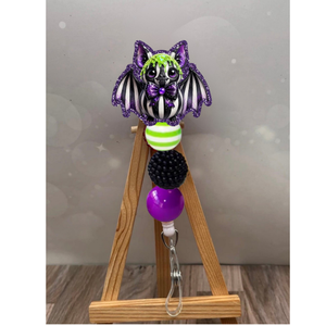 Cutesy Bat Badge Pull TheCraftNook