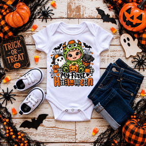 My First Halloween Boy in Coustume TheCraftNook
