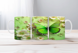 Butterfly Mugs. Two Sizes and Multiple images to choose from. TheCraftNook