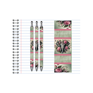 Refillable Pens, Elephant Images multiple options and Images available. TheCraftNook