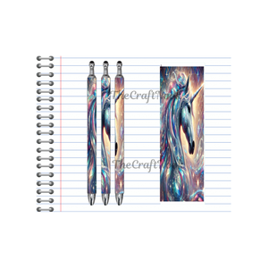 Refillable Pens, Unicorn Images multiple options and Images available. TheCraftNook