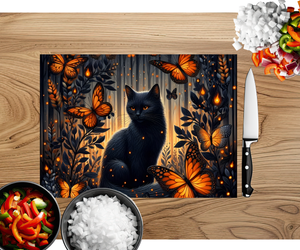 Purrfect Prep Cutting Board TheCraftNook