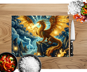 Majestic Dragon Scales Cutting Board TheCraftNook
