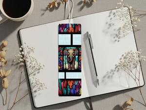Aluminum Metal Bookmarks, Elephant Images TheCraftNook