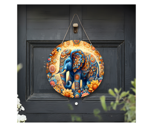 Good Vibes, Good Luck Elephant Sign TheCraftNook