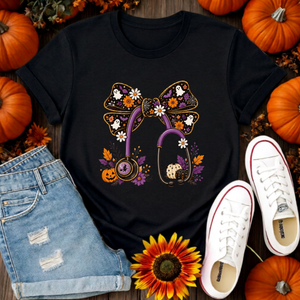 Floral Frights & Vital Signs T-Shirt TheCraftNook