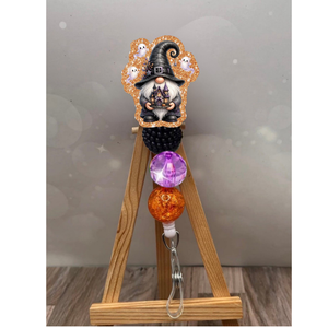 Haunted House Gnome Badge Pull TheCraftNook