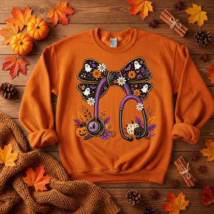 Floral Frights & Vital Signs Sweatshirt TheCraftNook