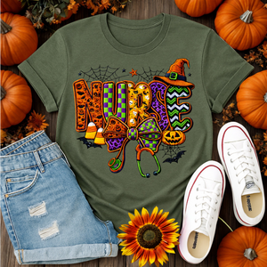 Nurse Life Spooky Vibes T-Shirt TheCraftNook