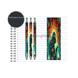 Refillable Pens, Once Upon a Pen – Book Lover Writing Pen. Multiple options and Images available TheCraftNook