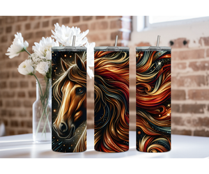 Horse Stainless Steel Tumblers and mugs Multiple Sizes and Images Available TheCraftNook