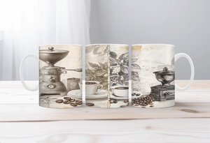 Rise & Grind Coffee Mugs TheCraftNook
