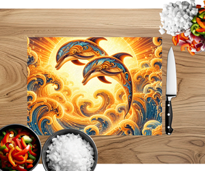Make a Splash Dolphin Cutting Board TheCraftNook