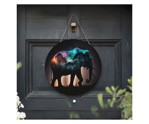Good Vibes, Good Luck Elephant Sign TheCraftNook