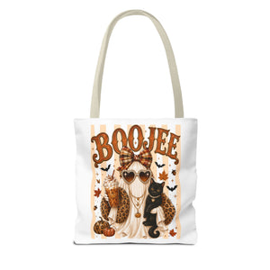 Boojee ghost Cat Tote Bag Printify