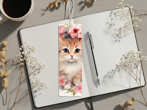 Aluminum Metal Bookmarks, Cat Images. A purr‑fect pause in your story TheCraftNook