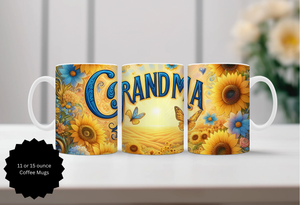 Mother's Day Mugs Human and Fur. TheCraftNook