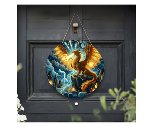 Enter the Dragon’s Lair Welcome Sign TheCraftNook