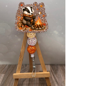 Fall Badger Badge Reel TheCraftNook