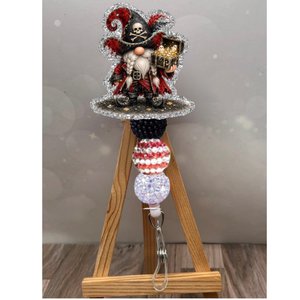 Pirate Gnome Badge Pull TheCraftNook