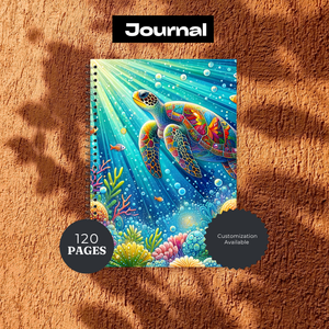 Sea Turtle Journal TheCraftNook