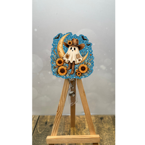 Rustic Boo Badge Pull TheCraftNook