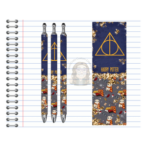 Refillable Pens, Wizard Images. Write with a little magic! ✨🪄Multiple options and Images available. TheCraftNook