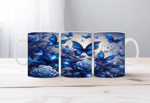 Butterfly Mugs. Two Sizes and Multiple images to choose from. TheCraftNook