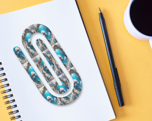 Make a Splash Dolphin Jumbo Paper Clips TheCraftNook