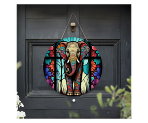 Good Vibes, Good Luck Elephant Sign TheCraftNook