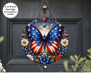 4th of July Door Signs TheCraftNook