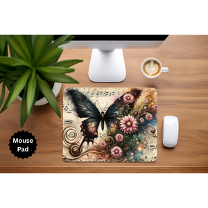 Butterfly mouse pad TheCraftNook
