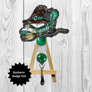 Snake House Badge Pull – Wizard-Inspired Design TheCraftNook
