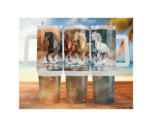 Horse Stainless Steel Tumblers and mugs Multiple Sizes and Images Available TheCraftNook