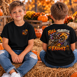 Lids Full Throttle Fright pocket and Back Graphics TheCraftNook
