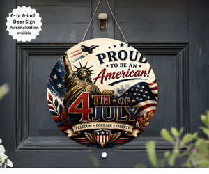 4th of July Door Signs TheCraftNook