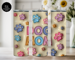 All Mother's 20 oz Stainless Steel Tumbler - Human, and Paws TheCraftNook