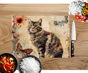 Purrfect Prep Cutting Board TheCraftNook