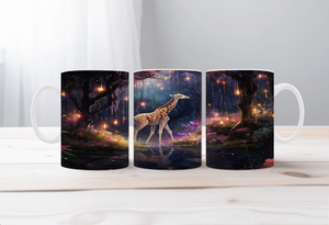 Tall Sips Giraffe Coffee Mugs, two size options. TheCraftNook