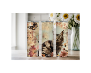 20 oz Sip with Cattitude tumbler TheCraftNook