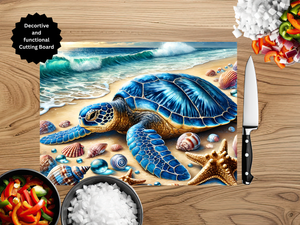 Sea Turtle Cutting Board TheCraftNook