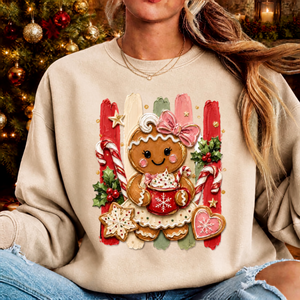 Holly Jolly Ginger Sweatshirt TheCraftNook