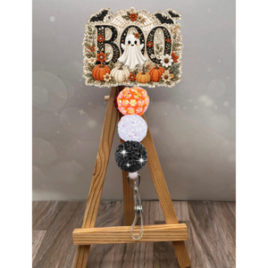 Little Boo Pumpkin Patch Badge Pull TheCraftNook