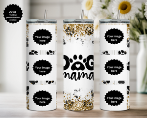 All Mother's 20 oz Stainless Steel Tumbler - Human, and Paws TheCraftNook