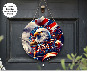 4th of July Door Signs TheCraftNook