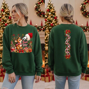 Boop Sweatshirt Front and back Graphics TheCraftNook