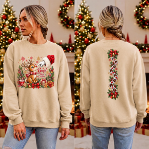 Boop Sweatshirt Front and back Graphics TheCraftNook