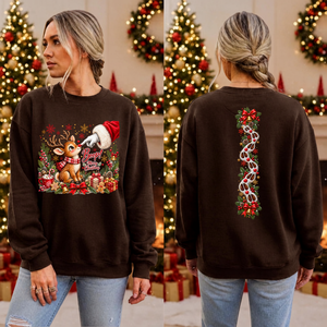 Boop Sweatshirt Front and back Graphics TheCraftNook