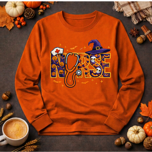 Witchy Nurse Era Long Sleeve Tee TheCraftNook