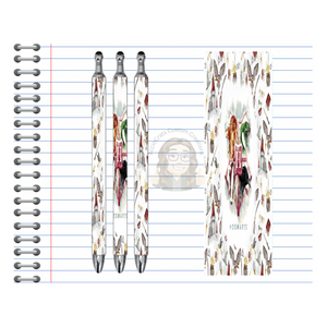 Refillable Pens, Wizard Images. Write with a little magic! ✨🪄Multiple options and Images available. TheCraftNook